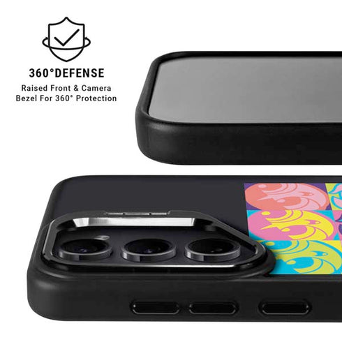 Cartoon Network Powerpuff Girls Neon Galaxy S24 Plus Kickstand Case